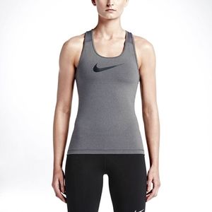 NWOT Nike Gray Racerback Training Tank S